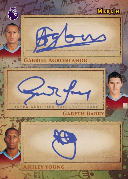 2026 Topps Merlin Premier League Soccer Hobby 12 Box Case