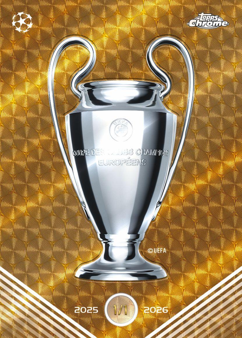 2025/26 Topps UEFA Club Competitions Chrome Soccer Delight Box