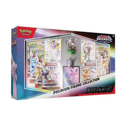 Pokemon Scarlet & Violet Prismatic Evolutions Premium Figure Collection Box