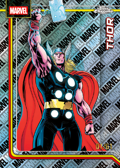 2026 Topps Marvel Comics Chrome Blaster 40 Box Case
