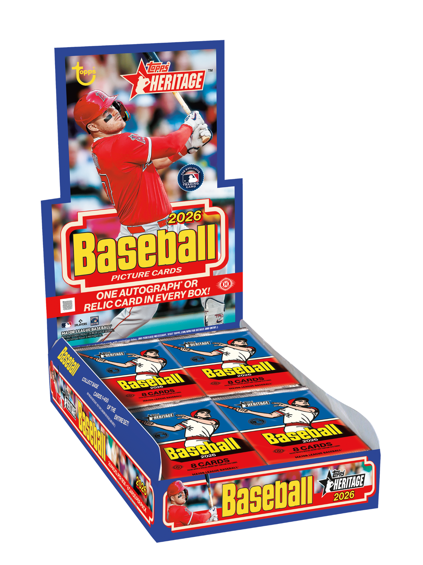 2026 Topps Heritage Baseball Hobby Box