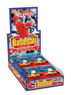 2026 Topps Heritage Baseball Hobby Box