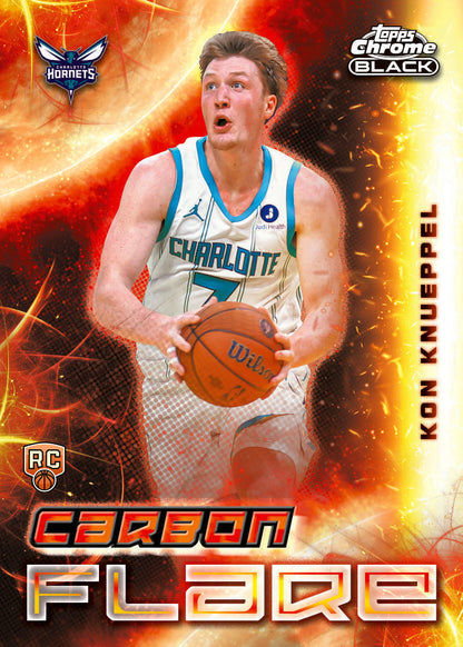 2025/26 Topps Chrome Black Basketball Hobby 8 Box Case