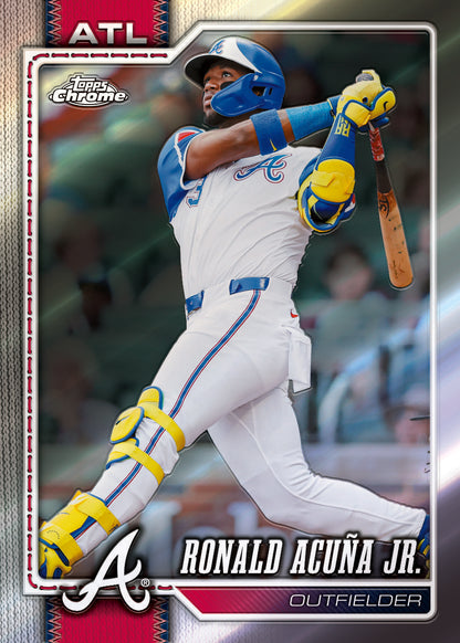 2026 Topps Chrome Baseball Mega Box