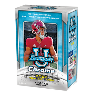 2022 Bowman U Chrome Football Blaster Value Box