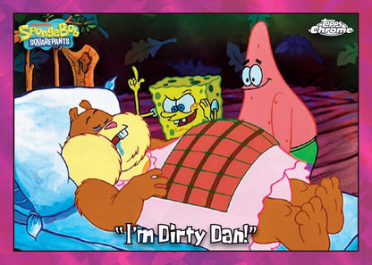 2025 Topps Chrome Spongebob Squarepants 25th Anniversary Sapphire Edition Box