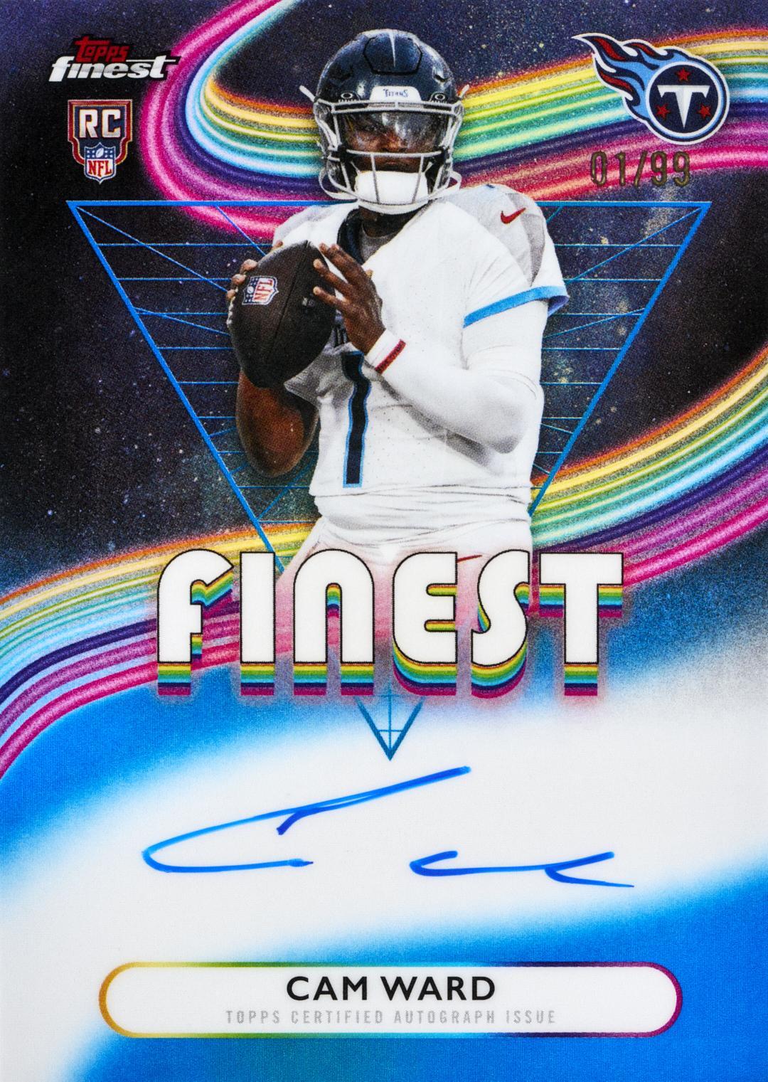 2025 Topps Finest Football Delight Box