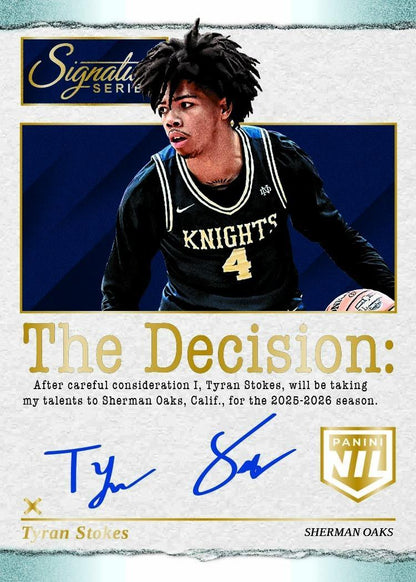 2025/26 Panini Signature Series Basketball Hobby Box
