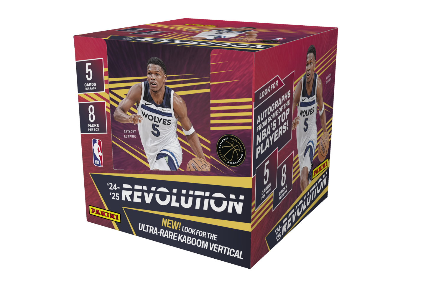 2024/25 Panini Revolution Basketball Hobby 16 Box Case