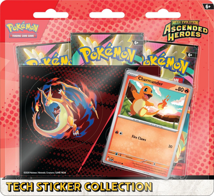 Pokemon Mega Evolution Ascended Heroes Tech Sticker