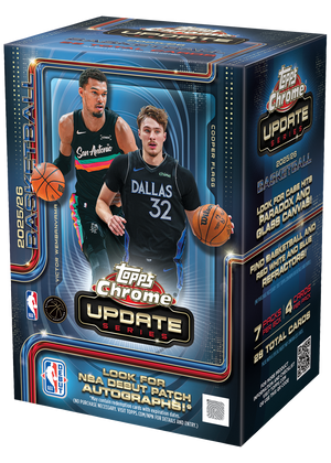 2025/26 Topps Chrome Update Series Basketball Blaster Box