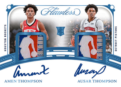 2023/24 Panini Flawless Basketball Hobby 2 Box Case