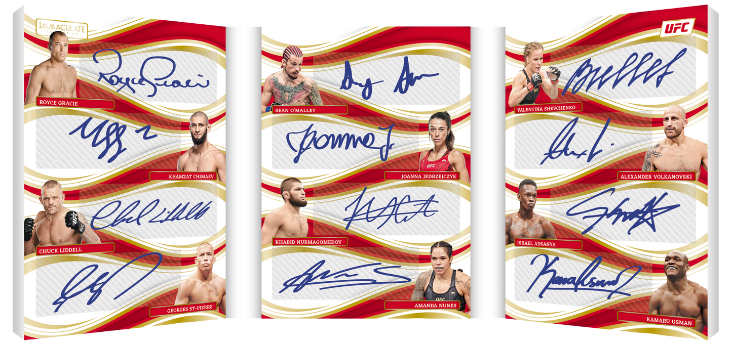 2023 Immaculate UFC 2 Box Random Weight Class Break $100 Honey Money