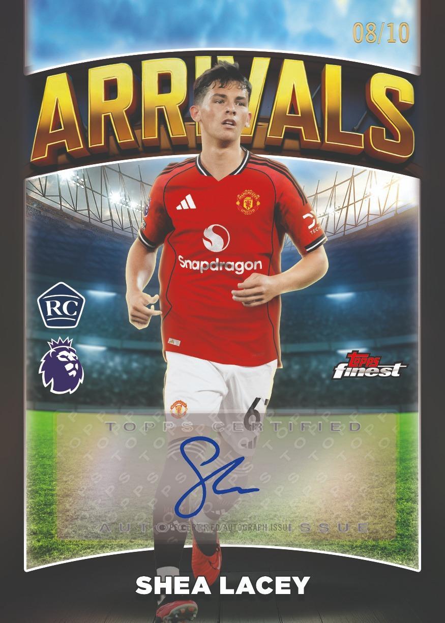 2026 Topps Finest Premier League Soccer Hobby 8 Box Case