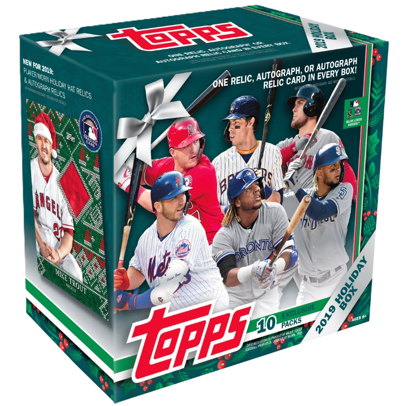 2019 Topps Holiday Box Baseball