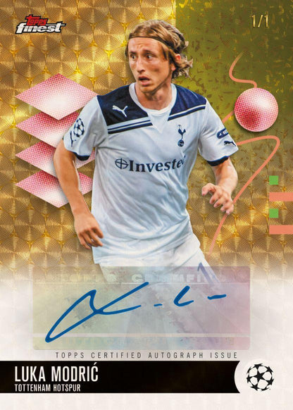 2025/26 Topps UEFA Club Competitions Finest Soccer Hobby 8 Box Case