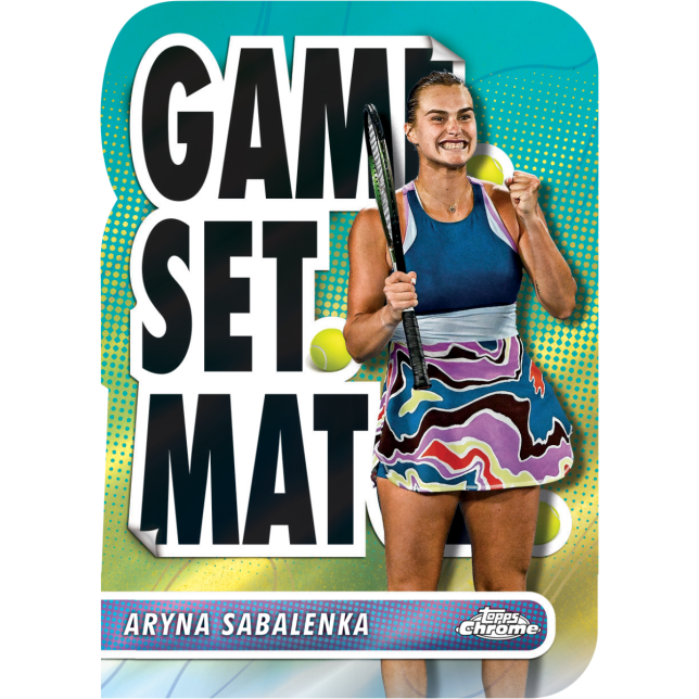 2024 Topps Chrome Tennis Hobby 12 Box Case