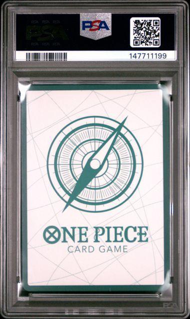 2026 ONE PIECE OP14-EB04-THE AZURE SEA'S SEVEN DON!! CARD EGGHEAD-GOLD PSA 10