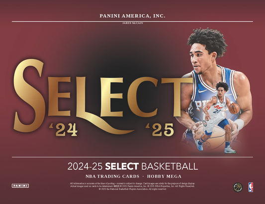 2024/25 Panini Select Basketball Hobby Mega Box