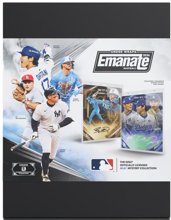 2026 Under Wraps Autographed MLB Emanate - Single Mystery Box
