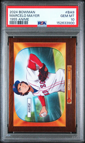 2024 BOWMAN 1955 BOWMAN ANIME BA9 MARCELO MAYER PSA 10