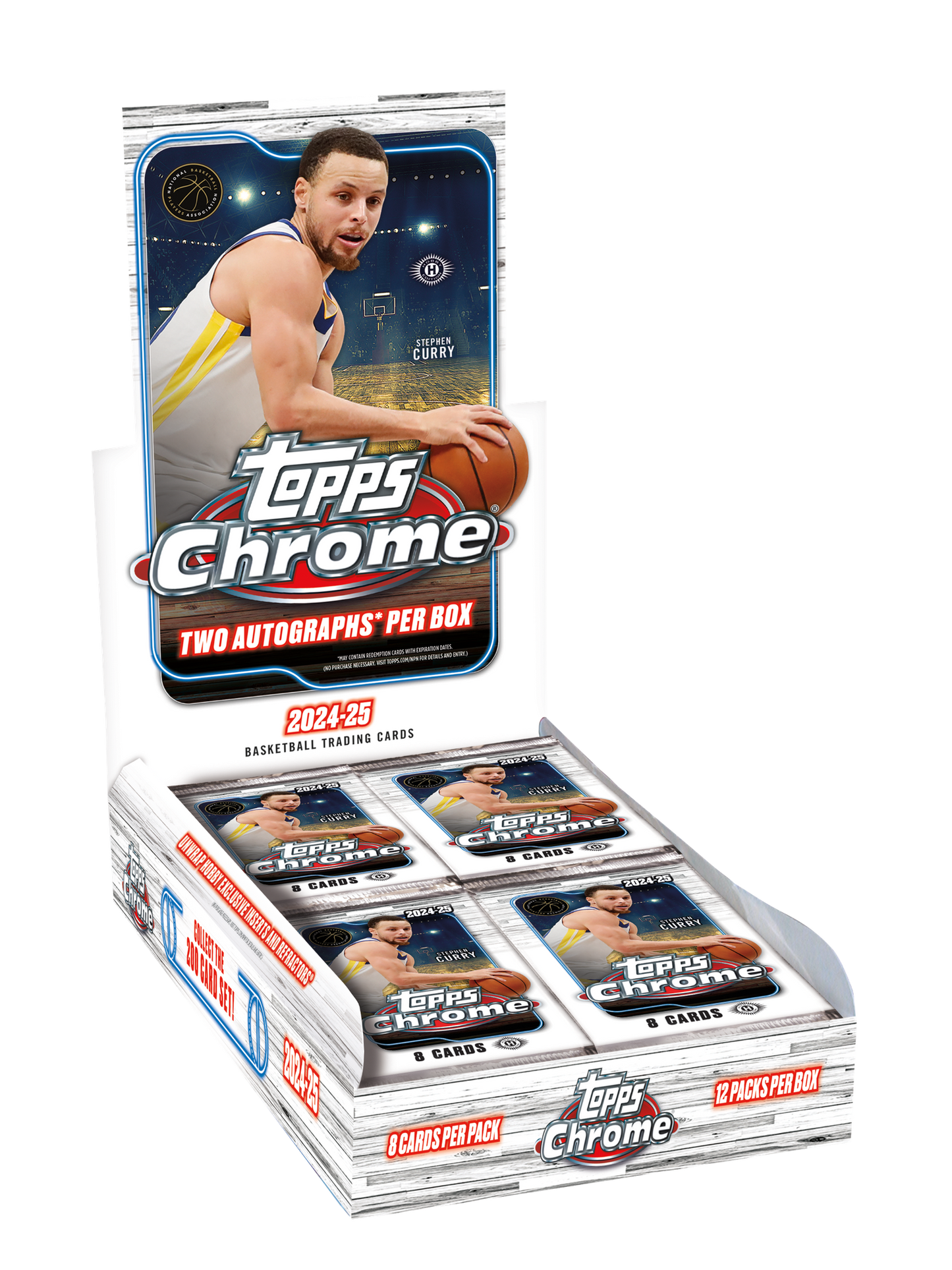 2024/25 Topps Chrome Basketball Hobby Box