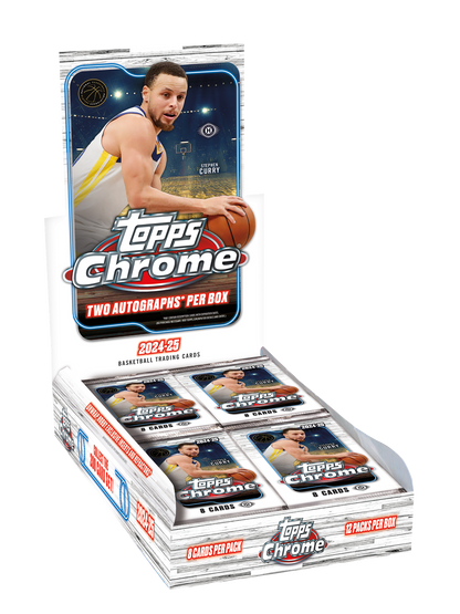 2024/25 Topps Chrome Basketball Hobby Box