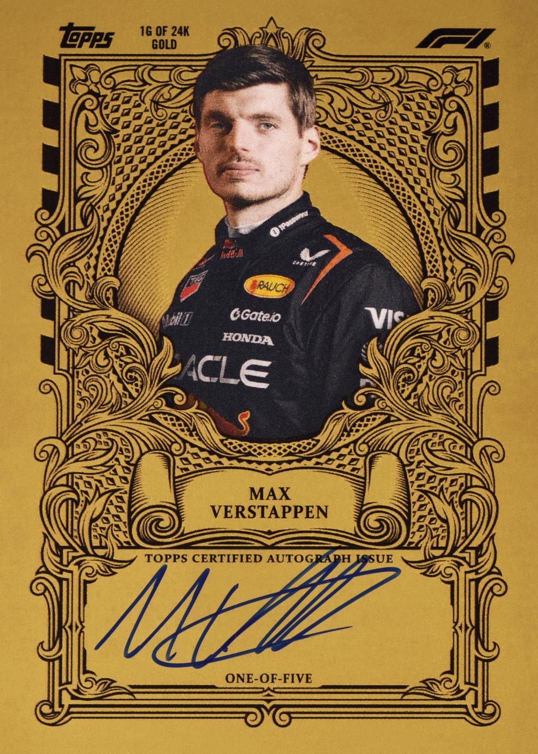 2025 Topps Chrome Formula 1 Racing Hobby 12 Box Case