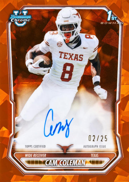 2026 Bowman Football Sapphire Edition Box