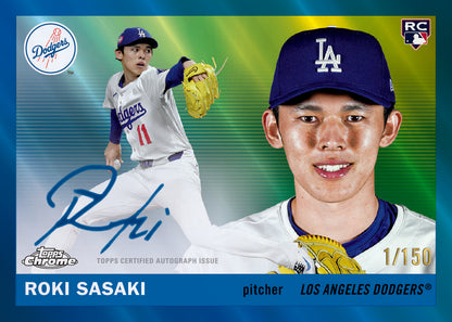 2025 Topps Chrome Platinum Baseball Blaster Box