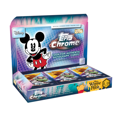 2026 Topps Chrome Disney Hobby 8 Box Case