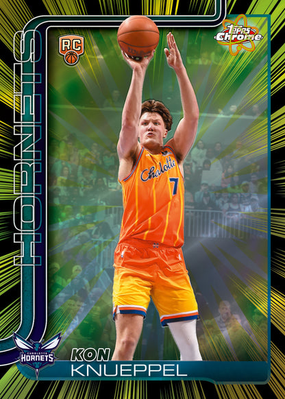 2025/26 Topps Chrome Update Series Basketball Delight 6 Box Case