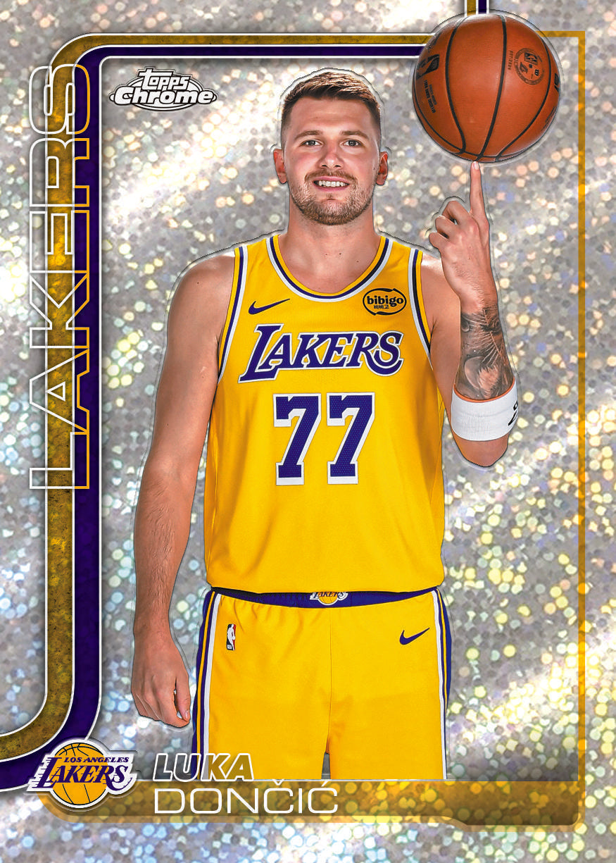 2025/26 Topps Chrome Update Series Basketball Delight 6 Box Case