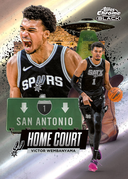 2025/26 Topps Chrome Black Basketball Hobby Box