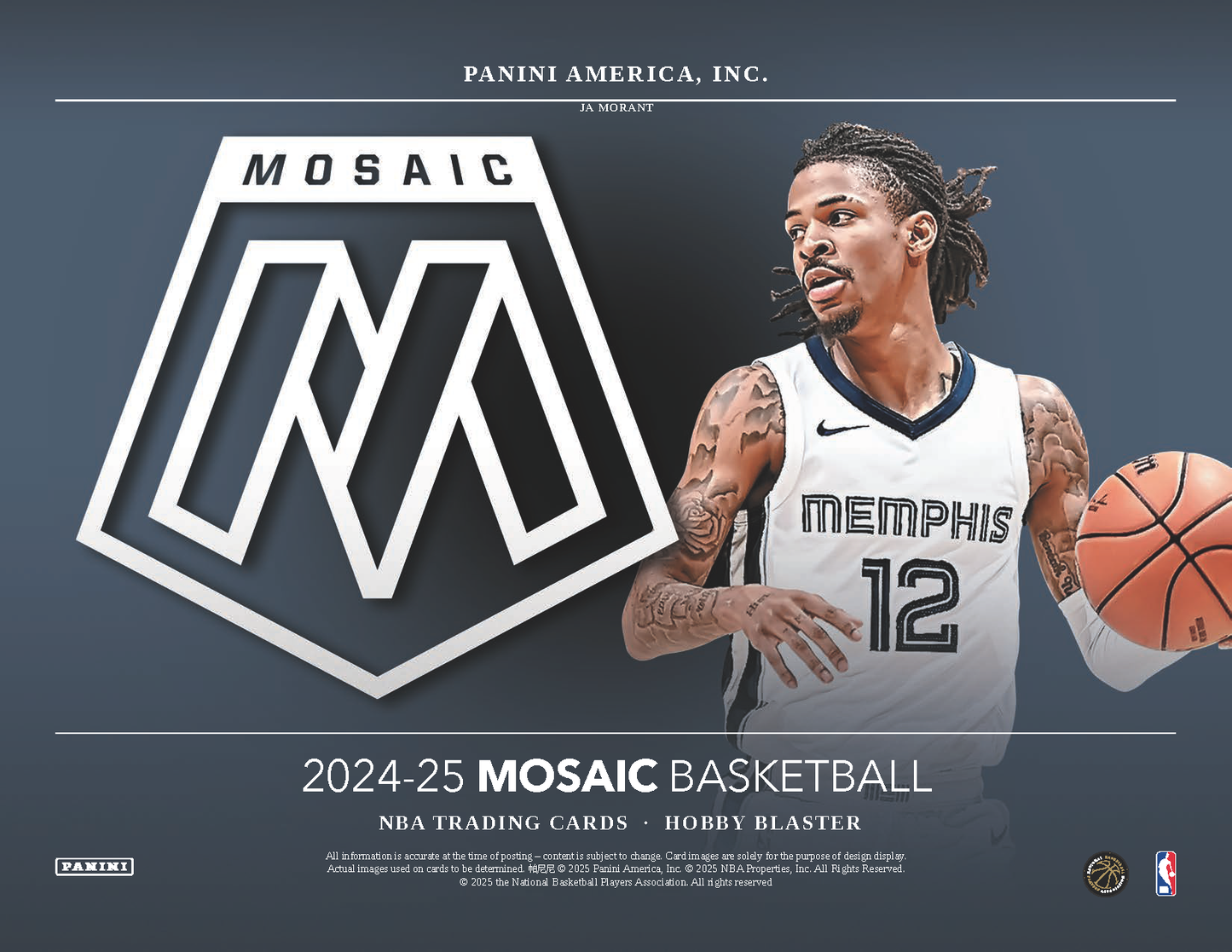 2024/25 Panini Mosaic Basketball Hobby Blaster Box