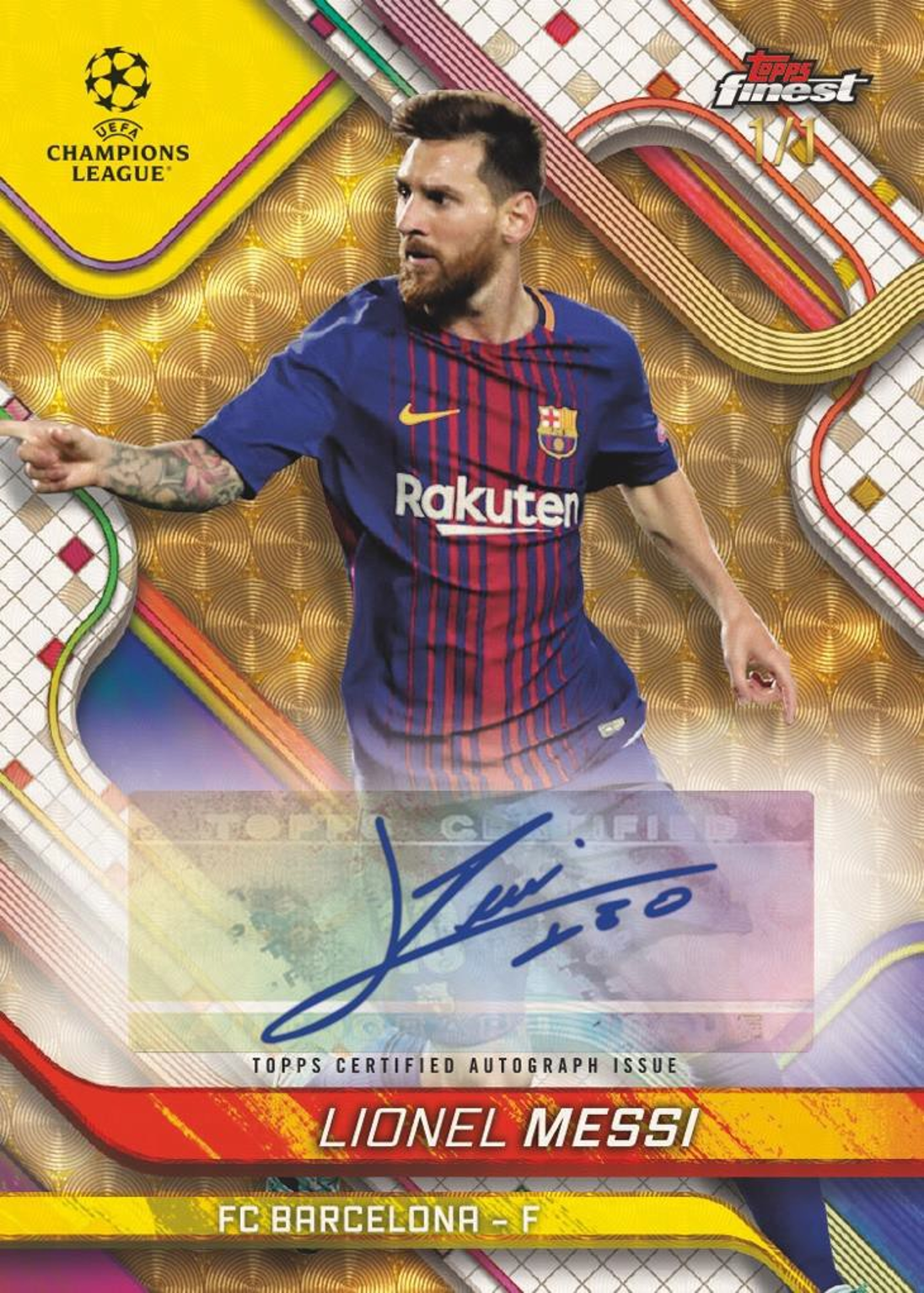2024/25 Topps UEFA Club Competitions Finest Soccer Hobby Box