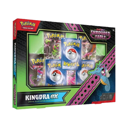 Pokemon Scarlet & Violet Shrouded Fable Kingdra/Greninja EX Special Illustration Collection