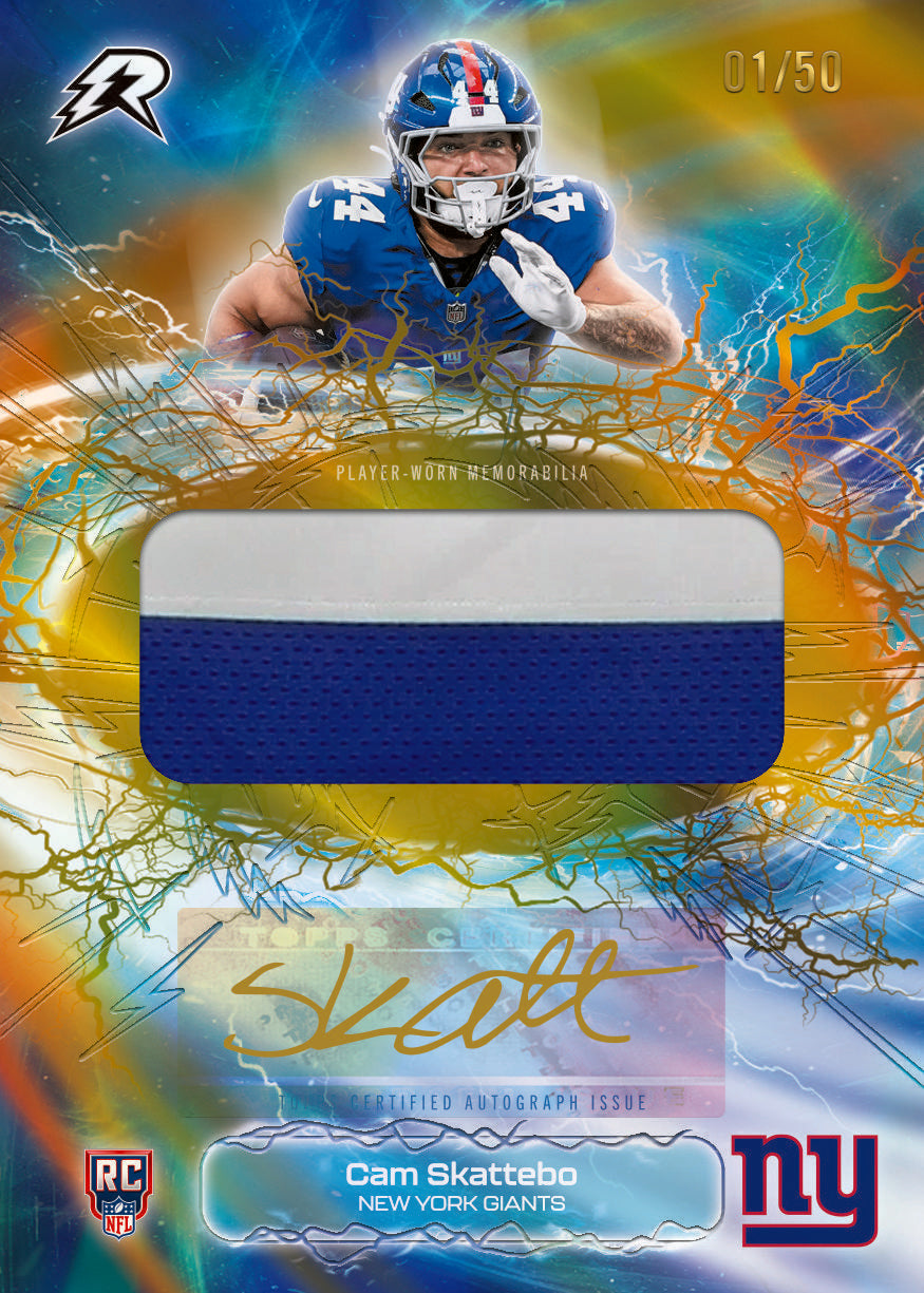 2025 Topps Resurgence Football Blaster Box