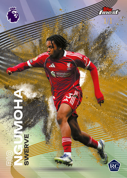 2026 Topps Finest Premier League Soccer Hobby 8 Box Case