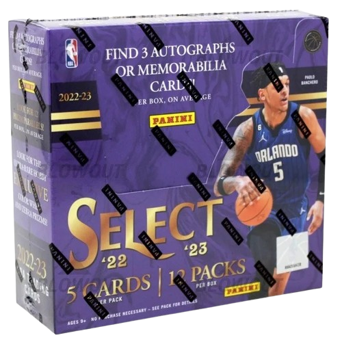 2022/23 Panini Select Basketball Hobby Box