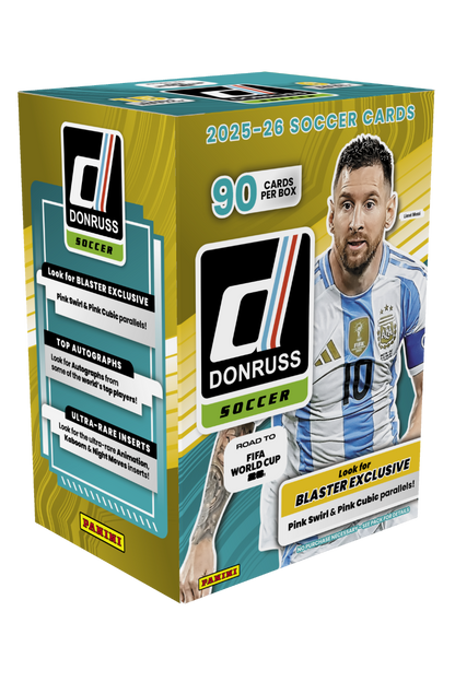 2025/26 Panini Donruss Road To FIFA World Cup 26 Soccer Hobby Blaster Box