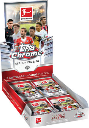 2025/26 Topps Chrome Bundesliga Soccer Hobby Box