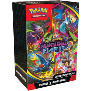 Pokemon Mega Evolution Phantasmal Flames Booster Bundle Box