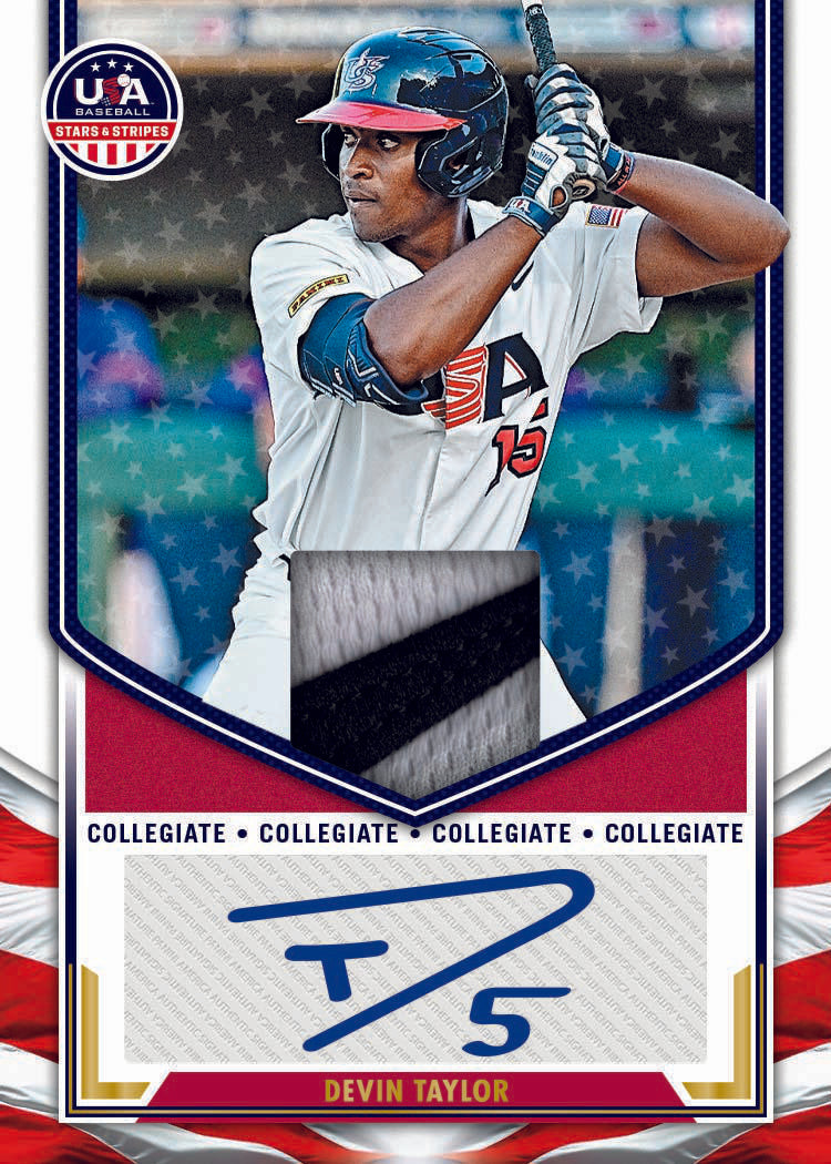 2025 Panini Stars and Stripes USA Baseball Hobby Box