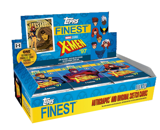 2025 Topps Finest X-Men '97 Hobby Box