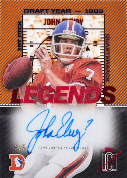 2025 Topps Signature Class Football Hobby Box