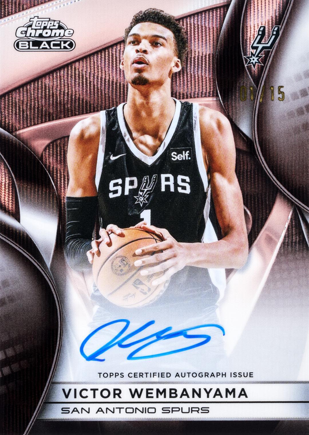 2025/26 Topps Chrome Black Basketball Hobby 8 Box Case