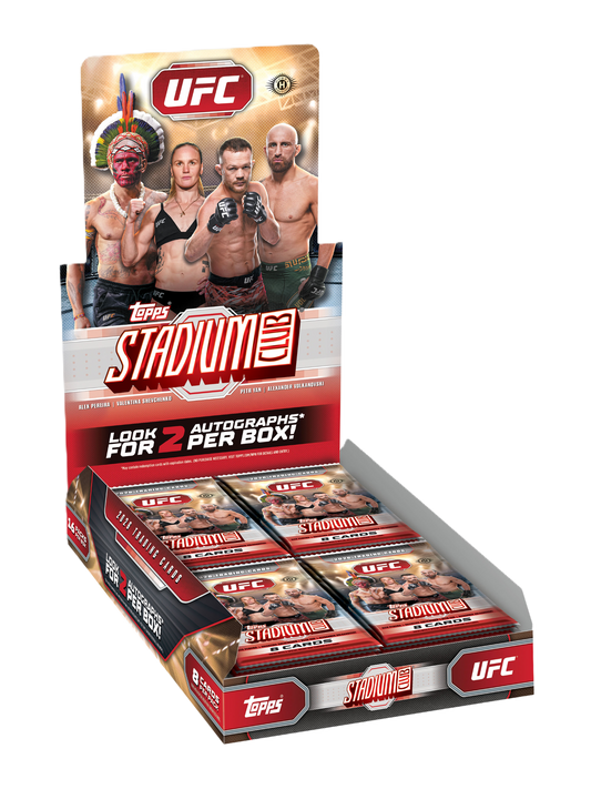 2026 Topps UFC Stadium Club Hobby Box