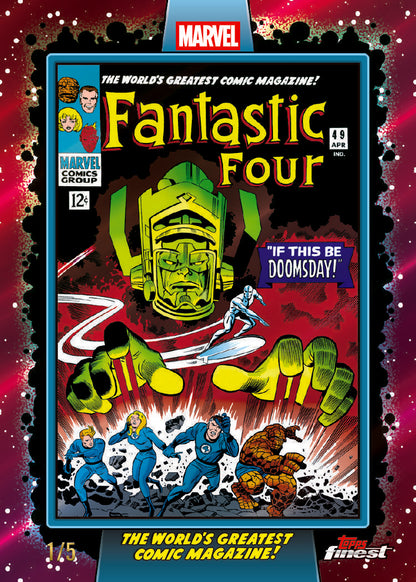 2026 Topps Marvel Finest The Fantastic Four 65th Anniversary Hobby Box