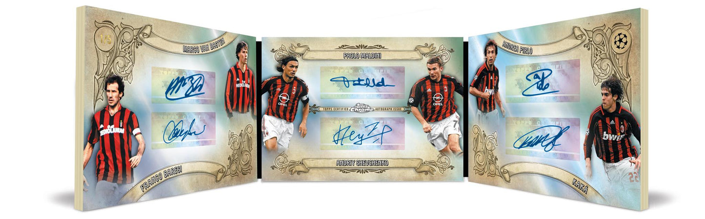 2025/26 Topps UEFA Club Competitions Chrome Soccer Delight Box